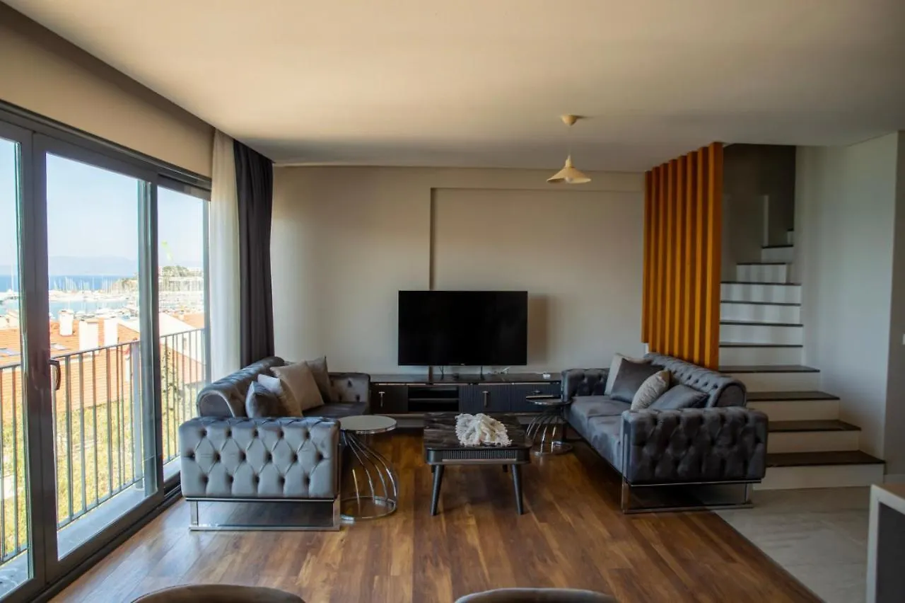 شقة Duplex Loft Mit Panorama Seaview كوشاداسيه 0*,  تركيا